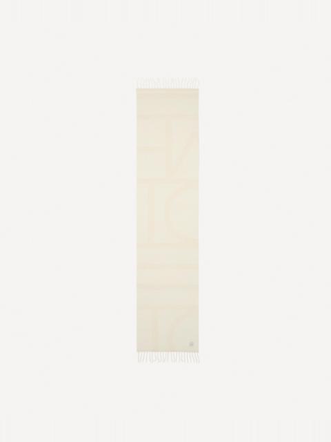 TOTEME Monogram Jacquard Scarf