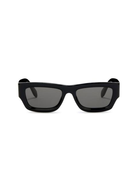 Palm Angels Auberry rectangle-frame sunglasses