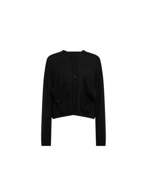 Y's Big Pocket Short Cardigan