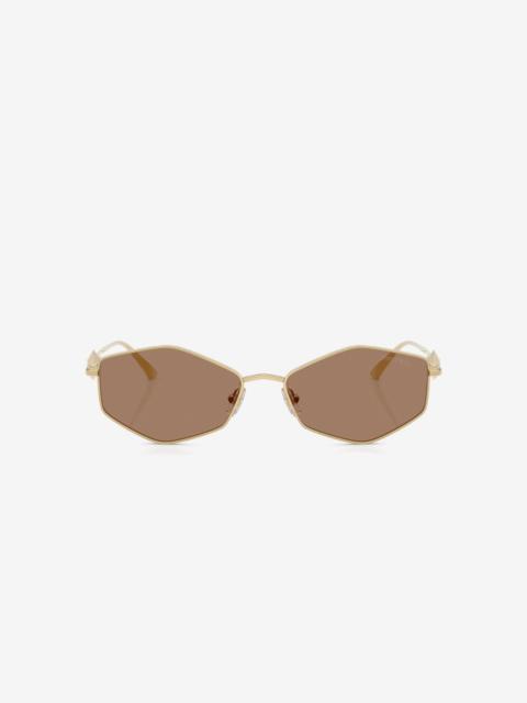 JIMMY CHOO geometric-frame sunglasses