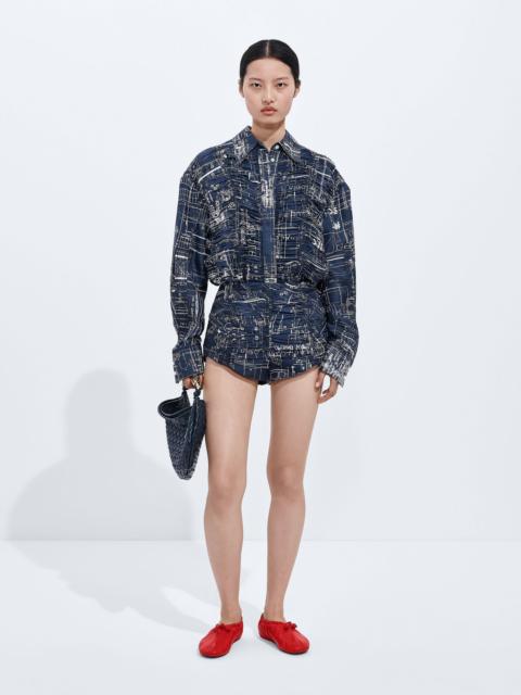 Bottega Veneta Printed Silk Twill Body
