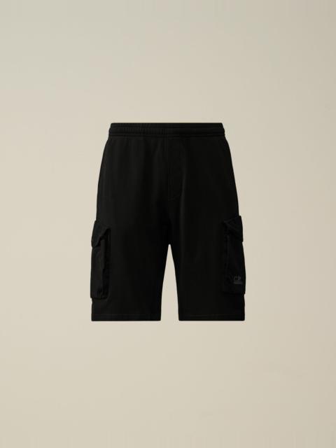 C.P. Company Cotton Fleece Mixed Cargo Shorts