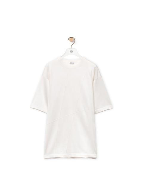 Loewe Pleated T-shirt in silk