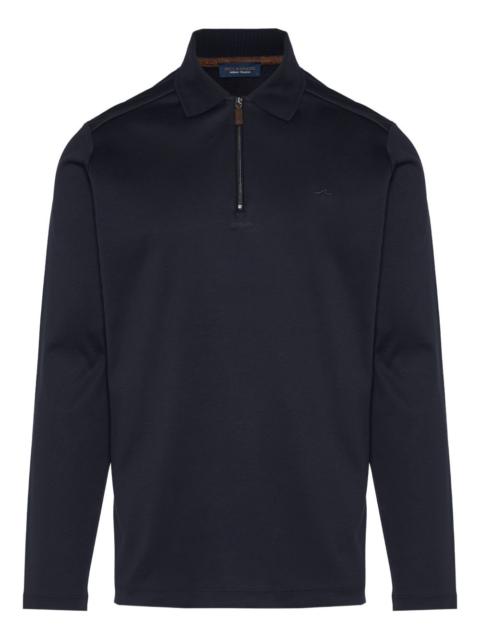 Paul & Shark long-sleeve zip polo shirt