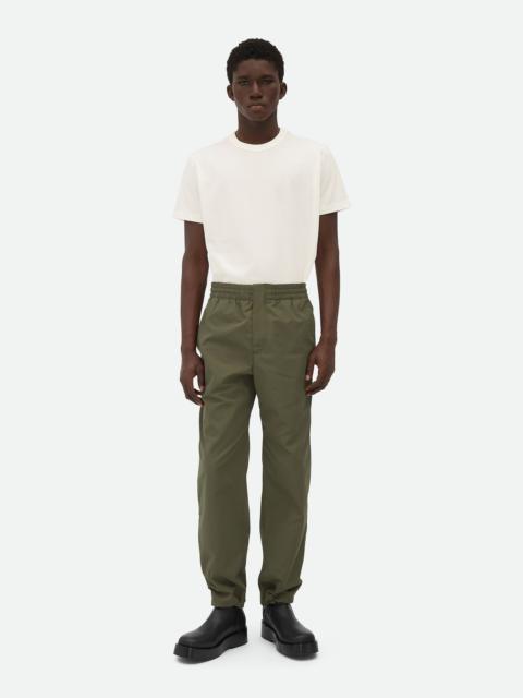 Bottega Veneta Tech Cotton Faille Trousers