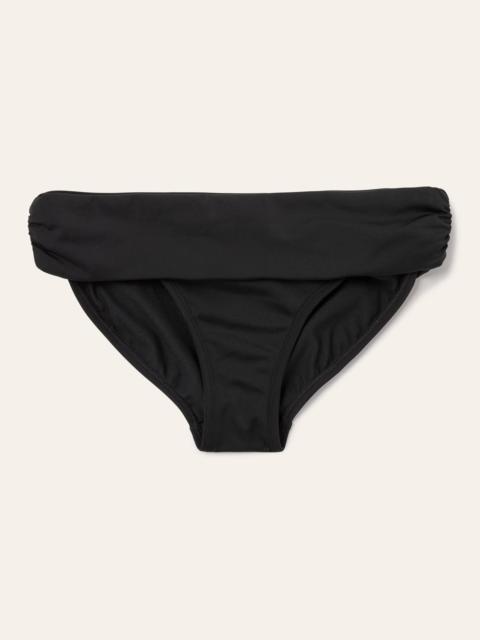 BODEN Classic Fold Bikini Bottoms-Black
