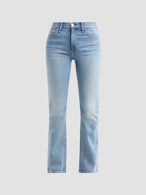 rag & bone Women's Stretch Featherweight Peyton Mid-Rise Flare Bootcut Jeans - Kenny