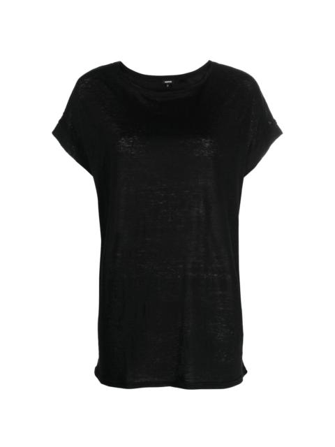 Aspesi short-sleeve linen T-shirt