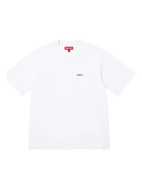 Supreme Supreme SS26 S/S Pocket T-Shirt 'White' SUP-SS26-141-WHT