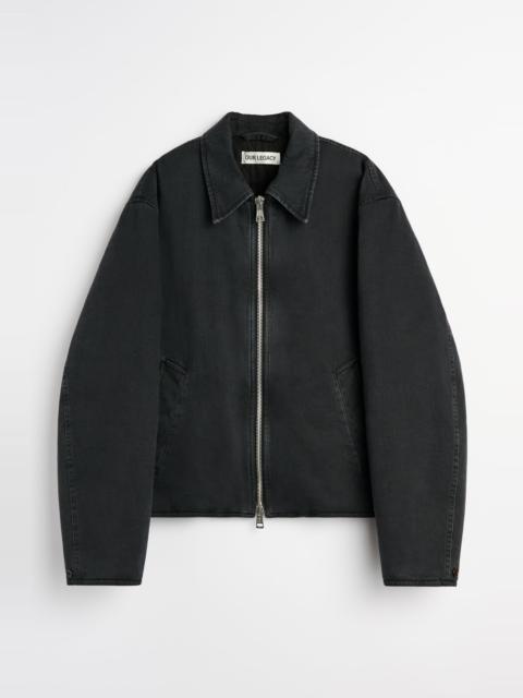 Our Legacy Slight Jacket Enzyme Obsidian Field Sateen