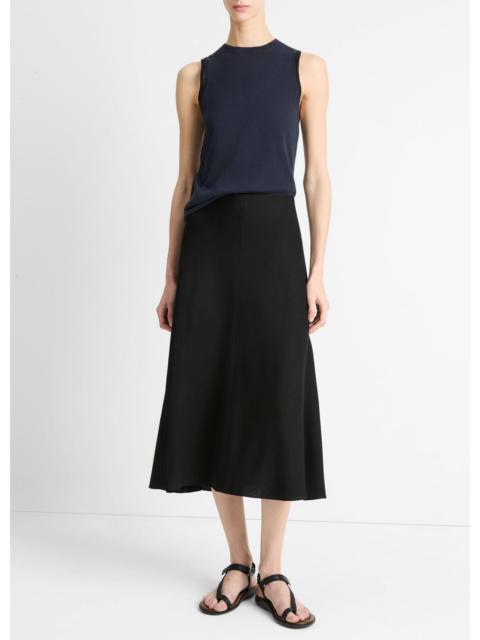 Vince Bias A-Line Skirt