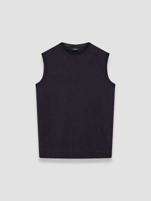 JOSEPH Mercerised Cotton Tank Top