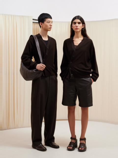 Lemaire V-neck fine-knit cardigan