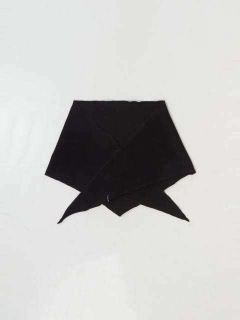 ALBUM DI FAMIGLIA Heavy Jersey Scout Scarf — Black