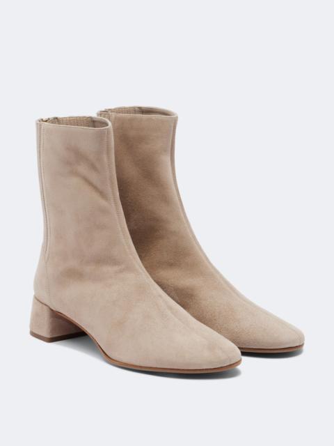 AQUAZZURA Saint Honoré suede ankle boots