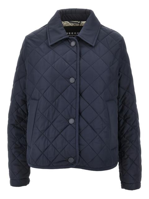 WEEKEND Max Mara quilted polo-collar jacket