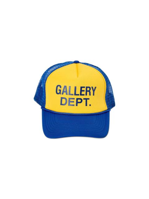 GALLERY DEPT. Gallery Dept. GD Logo Trucker 'Yellow/Navy'