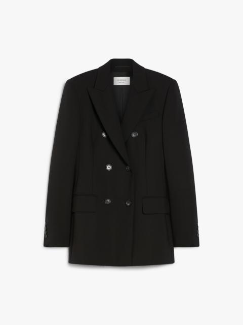 Sportmax GELLY Stretch wool fitted blazer