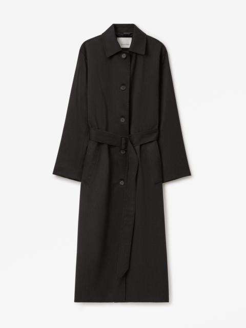 House of Dagmar Wool Mac Coat