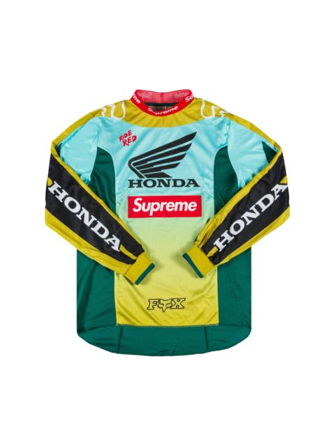 Supreme x Honda Fox Racing Moto Jersey 'Moss'