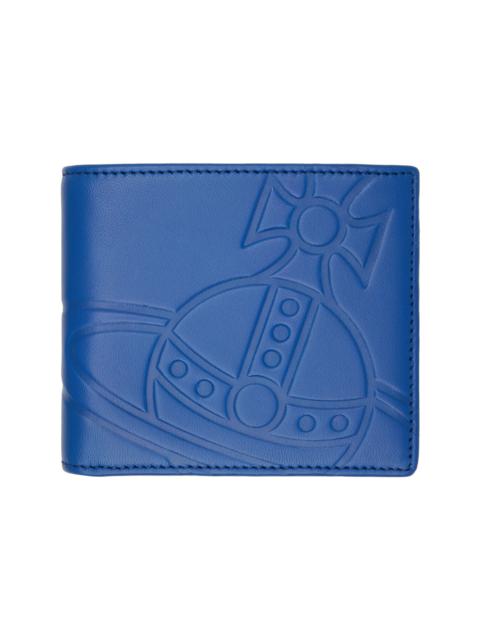 Vivienne Westwood Blue Billfold Wallet