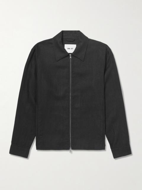 NN07 Alban 1454 Linen Blouson Jacket