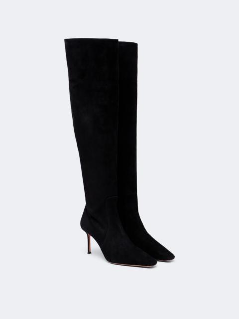 AQUAZZURA Vespera suede over-the-knee boots