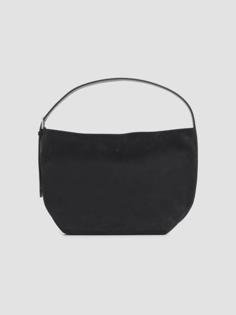 TOTEME Women's Medium Belted Suede Tote Bag - Black