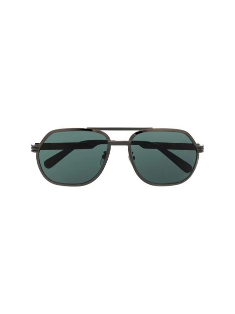 GUCCI aviator-frame tinted sunglasses