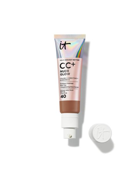 IT Cosmetics CC+ Nude Glow Lightweight Foundation + Glow Serum with SPF 40