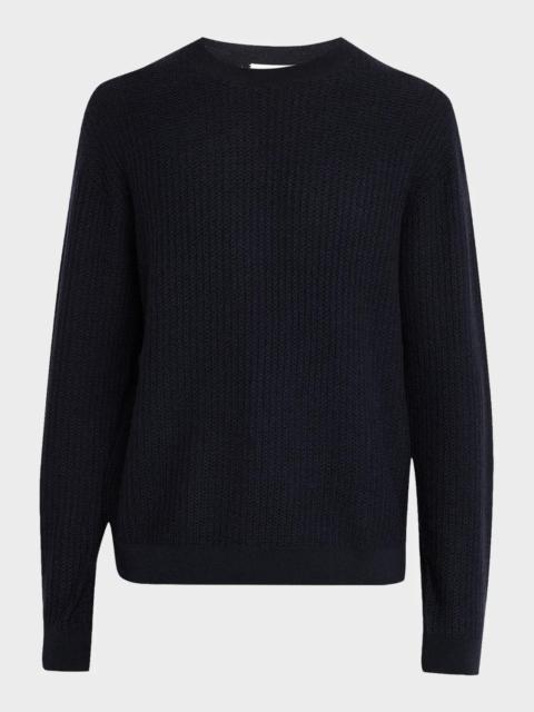 FRAME Textured Wool Crewneck Sweater