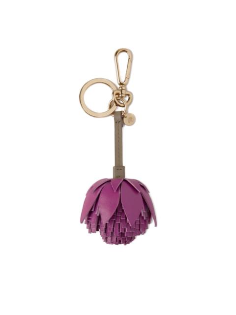 Mulberry floral keyring
