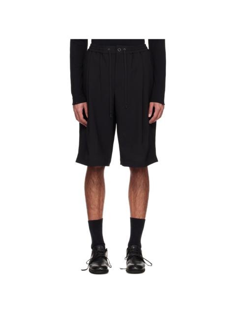 Devoa Black Hybrid Shorts