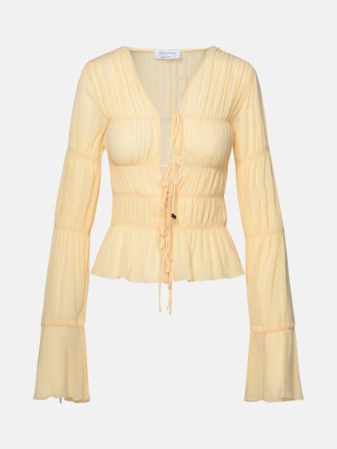 IVORY VISCOSE SHIRT