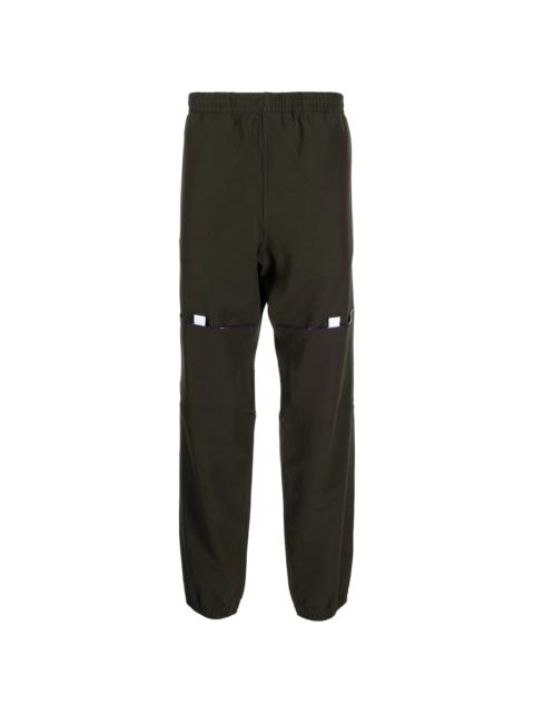 shell tapered trousers