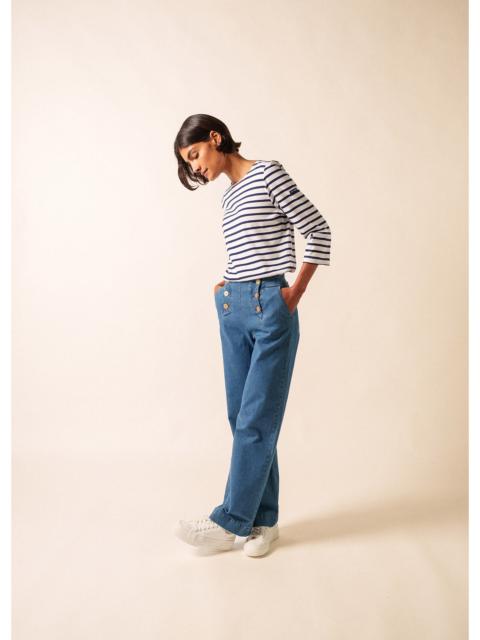 SAINT JAMES GALATHEE II Breton Striped Top