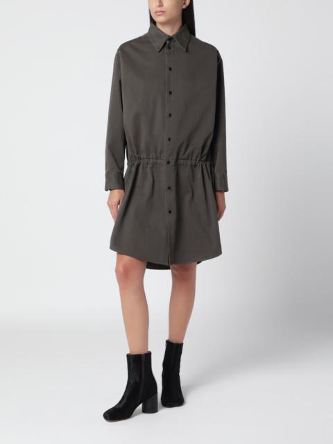 MM6 Maison Margiela Grey denim shirt dress