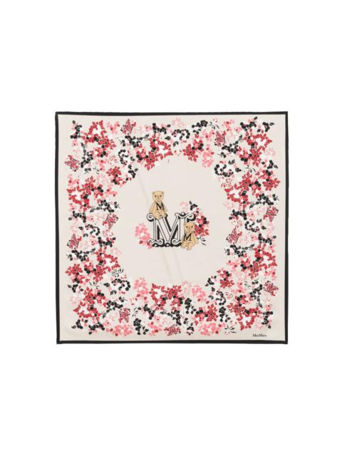Max Mara floral-print scarf