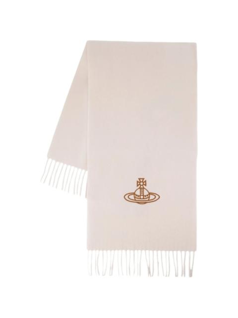 Vivienne Westwood Vivienne Westwood Embroidered Orb Long Scarf