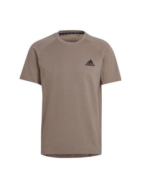 adidas Designed For Gameday T-shirt 'Chalky Brown' HF5925