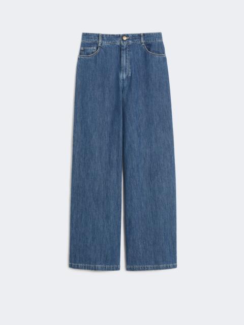 'S Max Mara Wide-leg denim jeans - MIDNIGHTBLUE