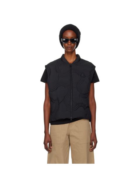 Moncler Black Druzy Down Vest