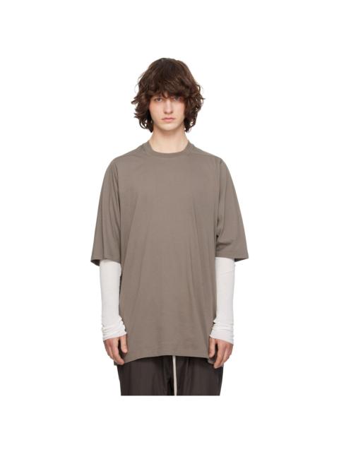 Rick Owens Gray Temple Jumbo S/S T-shirt