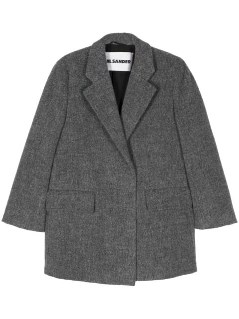 Jil Sander mélange-effect blazer