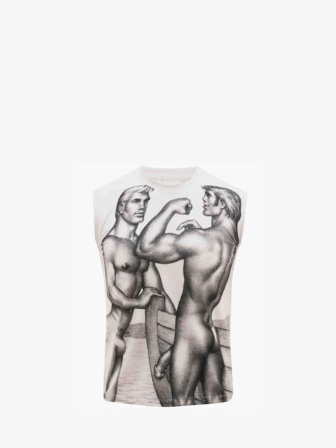 JW Anderson TOM OF FINLAND FITTED SLEEVELESS TANK TOP