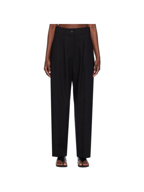 LA COLLECTION Black Sada Trousers