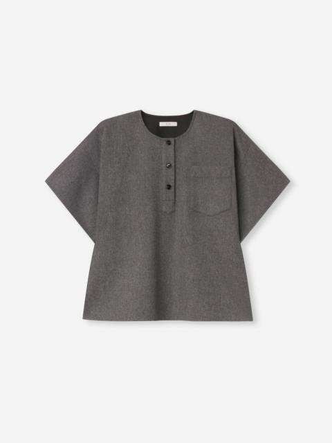 CO Boxy Shirt in Wool Cashmere