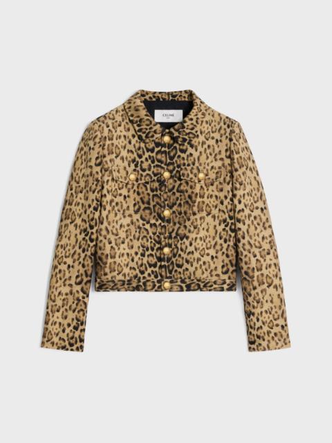 CELINE cardigan jacket in double wool