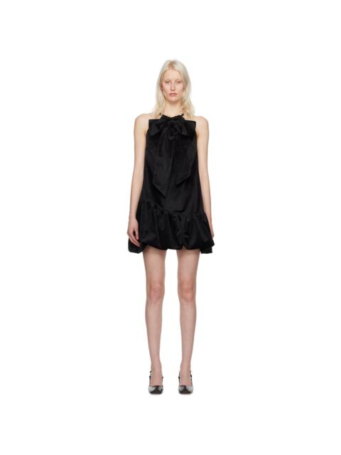 KIKA VARGAS Black Suzi Minidress