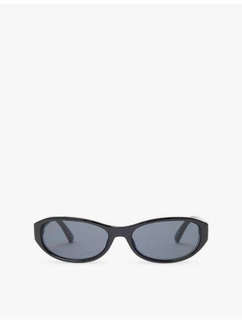 Le Specs Dont Cha Oval Ecozen Sunglasses